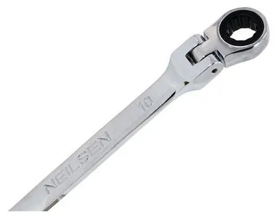 Image de Clé Torx de 11 mm avec tête articulée et cliquet - Neilsen Tools