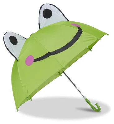 Image de relaxdays 10022286_767 relaxdays Parapluie enfant grenouille vert