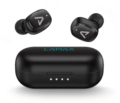 Obrázek produktu pro Lamax Dots3 Play, Bezdrátový, Hovory/hudba, 20 - 20000 Hz, 34 g, Sluchátka s mikrofonem, Černá