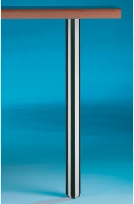 Produktbild von Naber Stützfuß rund. Stützfuß Höhe: 870 mm, edelstahlfarbig  - Trag-/Stützelement