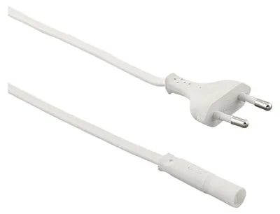 Produktbild von Anschlussleitung Mini-Stecksystem LED-Verbinder 3000 mm Kunststoff weiß 230V