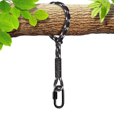 Immagine prodotto di Altalena da giardino con corda, capacità di carico di 250 lbs - Accessorio per amaca