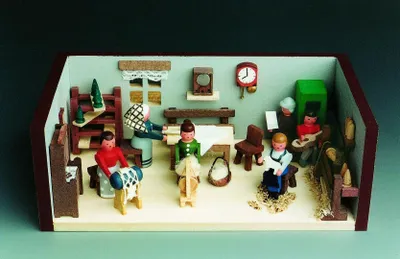 Obrázok produktu pre Miniatúrny salón Hutzenstube ŠxVxH 11x4x6 cm NOVINKA