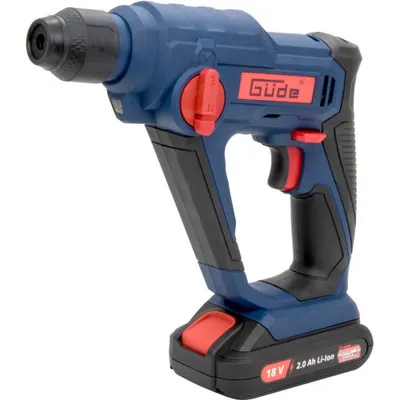 Produktbild von Güde Akku Bohrhammer BH 18-201-30K 18V Bohrmaschine im Koffer + 5 tlg. Bohrer Set