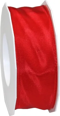Image de Ruban cadeau en tissu, rouge