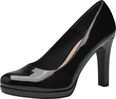 Image de Escarpin à talon cuir