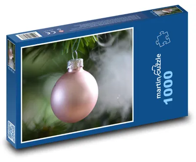 Obrázok produktu pre Puzzle 1000 Vianočná ozdoba so stromčekom - martinpuzzle