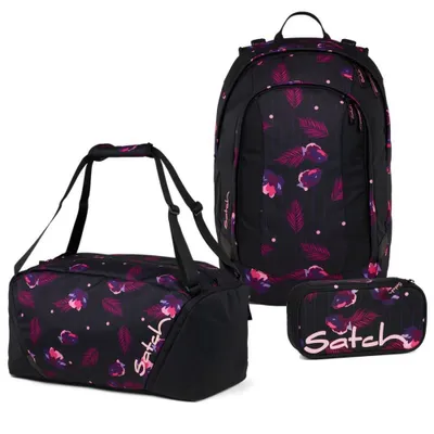 Produktbild von Satch Air Mystic Nights Schulrucksack Set 3tlg.