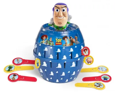 Image de TOMY - Toy Story - Jeu de société « Buzz l'Éclair qui bondit »