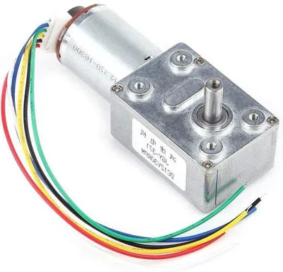 Obrázek produktu pro 12V vodní turbínový motor s vysokým točivým momentem a enkodérem – samoregulační – 30 otáček za minutu.