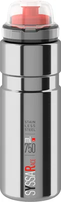 Zdjęcie produktu dla Elite Cycling Syssa Race Silver Glossy 750 ml Bidon