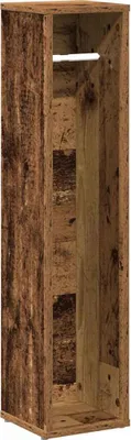 Immagine prodotto di Mobiletto da bagno con portarotolo Legno Antico 20,5x20x90 cm