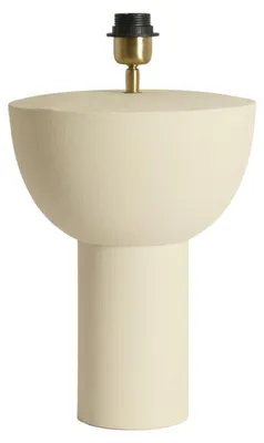 Produktbild von Light & Living - Lampenfuß ISMARA - Weiß - 27x27x38.5 cm