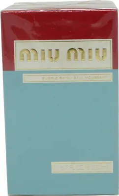 Produktbild von Miu miu MIU MIU bubble bath  Bain Moussant  / Shower Gel 200 ml