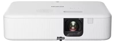 Image de Epson CO-FH02 - Projecteur 3-LCD - portable - 3000 lm (blanc) - 3000 lm (couleur) - 16:9 - 1080p - noir / blanc - Android TV (V11HA85040)