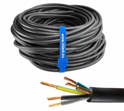 Produktbild von H05RR-F Gummileitung 5x2,5mm² 25m für Verlängerungskabel und feste Installationen