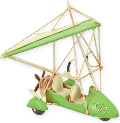Produktbild von Blechmodell Paramotor Replikat Retro Design Dekoration