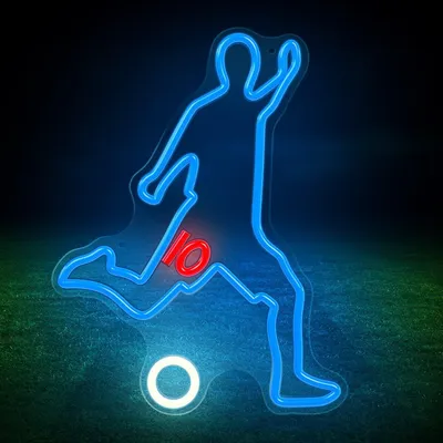 Produktbild von Forever Light Neon PLEXI LED Fußballspieler mehrfarbig Nachtlichter FPNE31