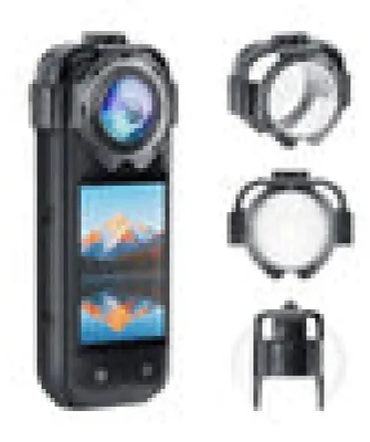 Immagine prodotto di Copertura dell'obiettivo Puluz per la videocamera Insta360 X5 (a scatto)