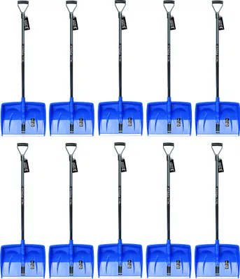 Produktbild von Schneeschaufel Aluminium Kanten Ergonomisch Ilefe Blau X10 Schneeräumer Schneeschieber