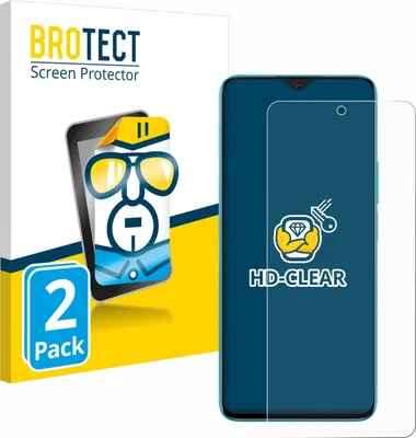 Produktbild von 2x Für Honor 90 Lite Schutzfolie BROTECT Displayschutz Display Schutz Folie Klar Transparent