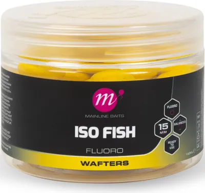 Immagine prodotto di Mainline Baitballs Iso Fish Fluoro Wafters 15Mm Giallo