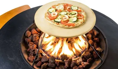 Produktbild von Happy Cocooning Pizzastein für Grillplatte