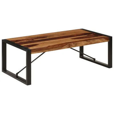 Zdjęcie produktu dla Stolik kawowy, 120 x 60 x 40 cm, lite drewno akacjowe
