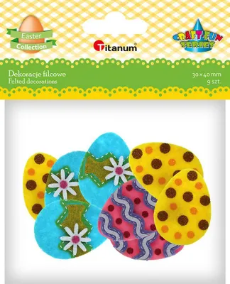 Produktbild von Titanum Filz Ornament Osterei