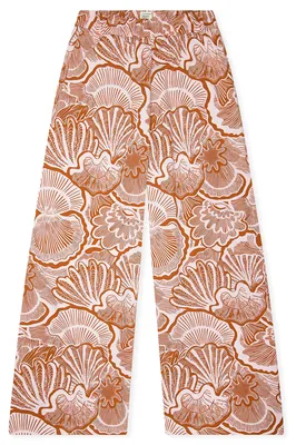 Productafbeelding van Schiesser dameslange pyjamabroek, katoen, stretch, single-jersey kwaliteit, met dessin