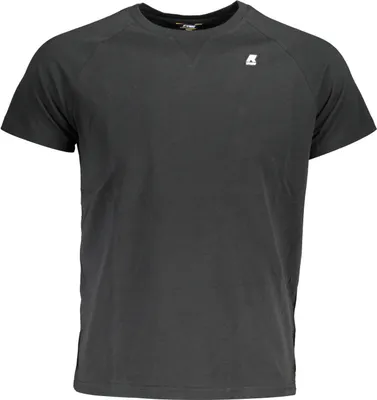 Produktbild von Stylisches Herren T-Shirt Schwarz Kurzarm mit Logo & Rundhals
