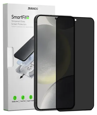 Produktbild von 1-Pack Samsung S24 Displayschutzfolie Privacy - Gehärtetes Glas | [Automatische Installation] - Blasenfrei