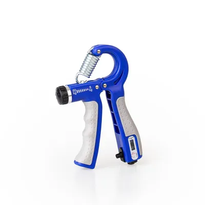 Produktbild von Handtrainer mit Zähler Einstellbare Stärke 5-60 kg fingertrainer krafttrainer Blau