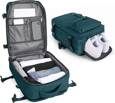 Produktbild von Rucksack, 40x20x25 cm - Untergestelltasche - Atmungsaktiv und verstellbar - Ideal für Wanderungen