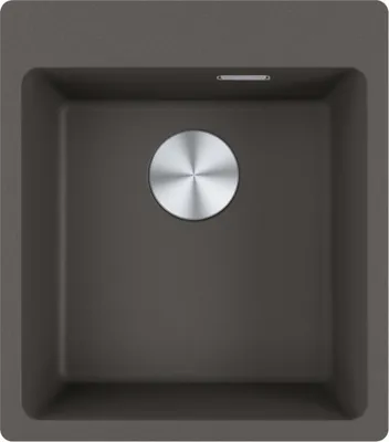 Produktbild von Franke Maris MRG 610-39 A Einbauspüle Schiefergrau Fragranite für Unterschrank ab 45 cm - Handbetätigung - inkl.