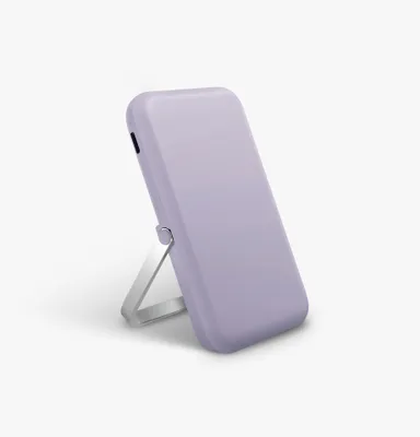 Obrázok produktu pre UNIQ HOVEO MagSafe powerbank s napájaním cez USB-C s kapacitou 5000 mAh, lila (levanduľová)