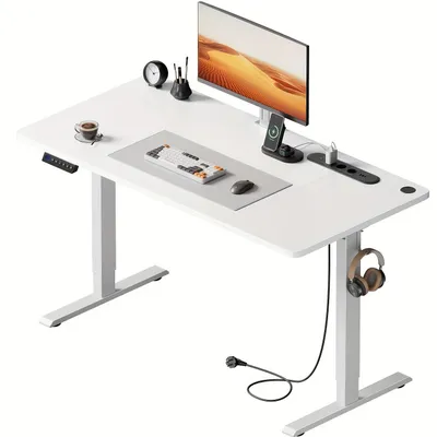 Immagine prodotto di Scrivania regolabile in altezza, elettrica, con porta USB e funzione di memorizzazione
