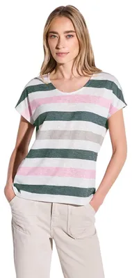 Produktbild von Street One Damen Gestreiftes Shirt