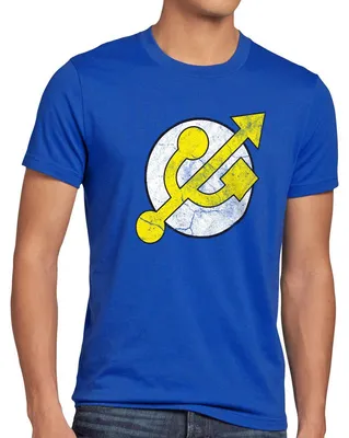 Produktbild von BaumwolleCloud USB Hero Herren T-Shirt