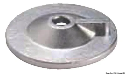 Image de Anode à plaque 9,9/15 PS , 1 pièce