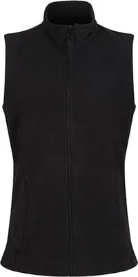 Image de Regatta TRA802 | Gilet/bodywarmer femme micro polaire - Couleur : Noir - Taille : 44 (18)