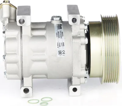 Produktbild von NISSENS 89372 SD6V12 Klimaanlage Klimakompressor PAG 46 R134a für NISSAN Qashqai / Qashqai +2 I (J10, NJ10) für RENAULT Clio III Schrägheck TWINGO II