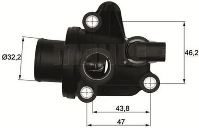 Produktbild von Mahle Thermostat für Mercedes A-Klasse Vaneo