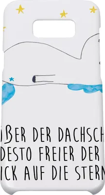 Produktbild von Mr. & Mrs. Panda Samsung Galaxy S8 plus Handyhülle  Einhorn Sternenhimmel - Weiß - Geschenk, Unicorn, Sterne, Handy Case, Cover, Hülle, Einhörner, Verrückt