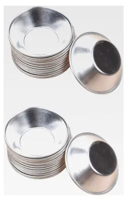Produktbild von Antihaftbeschichtete Backformen für Mini-Muffins und Cupcakes, Aluminium, Küchenzubehör, Zubehör für Torten, Pudding, Quiches, Mini-Kuchen und Schokolade, 20 Stück