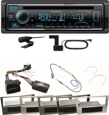 Produktbild von Kenwood KDC-BT740DAB Digitalradio USB CD Einbauset für Astra H Corsa D Zafira B