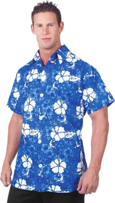 Produktbild von Hawaiihemd blau Größe: XXL