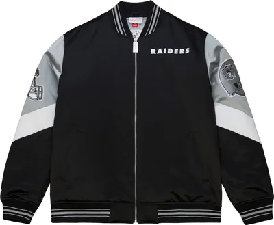 Produktbild von M&N Heavyweight Satin Jacke NFL Oakland Raiders - S