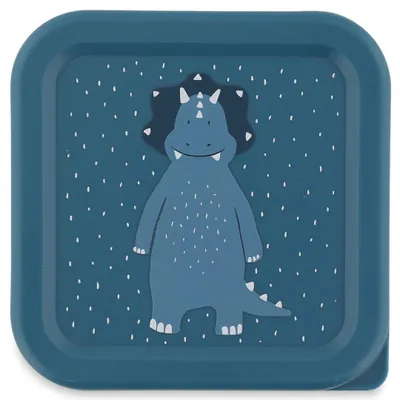Productafbeelding van Trixie Snackbox Set - Set van 3 lunchboxen, Mr. Triceratops, blauw