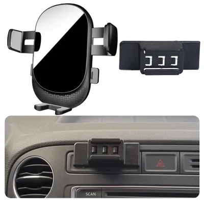 Productafbeelding van Solidchoice - Auto Telefoonhouder voor Volkswagen Tiguan met 360° Rotatie
